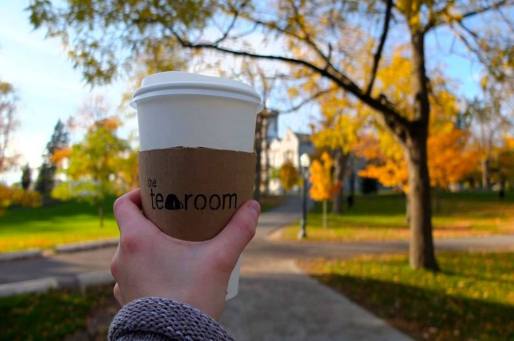 The Tea Room is North America's first zero-consumer waste, carbon neutral café, and is a member of Green Economy Kingston, a program which aims to help businesses reduce their greenhouse gas emissions. All tea served is organic, and select varieties are fair trade certified!